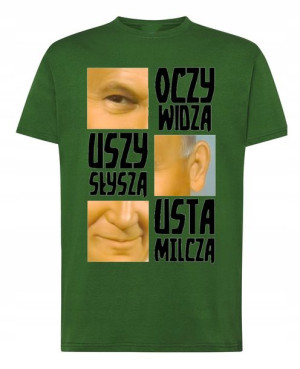 Papaj Papież 2137 Śmieszny T-Shirt Koszulka r.5XL