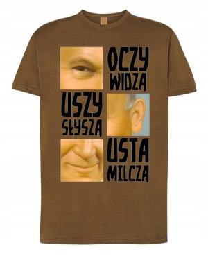 Papaj Papież 2137 Śmieszny T-Shirt Koszulka r.XL