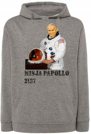 Papaj Papież Śmieszny 2137 Papollo Bluza r.S