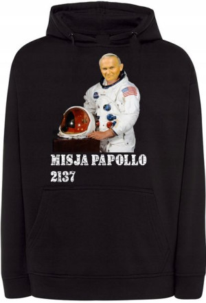 Papaj Papież Śmieszny 2137 Papollo Bluza r.XXL