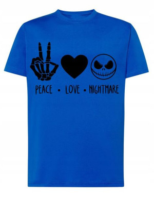 Peace Love Nightmare T-shirt MODNY Rozm.XXL