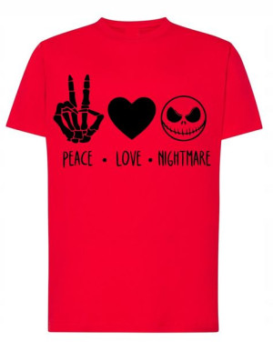 Peace Love Nightmare T-shirt MODNY Rozm.XXL