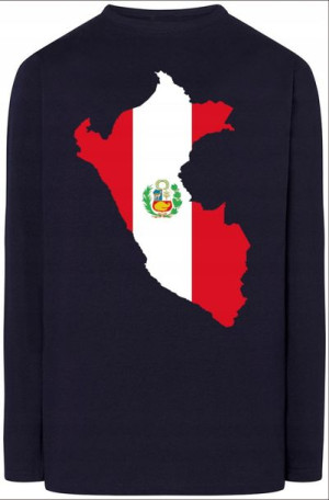 Peru Męska Bluza Longsleeve Nadruk Rozm.XL