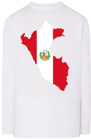 Peru Męska Bluza Longsleeve Nadruk Rozm.XS