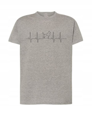 Pies Linia Życia T-shirt Prezent Nadruk R. Xxl
