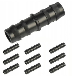 Łącznik Dwuzłączka DO LINII WTYK NA WĄŻ 16mm 10szt