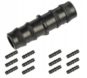Łącznik Dwuzłączka DO LINII WTYK NA WĄŻ 16mm 25szt