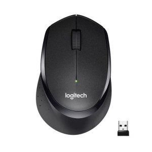 LOGITECH Silent Mouse M330 Silent Plus - Wireless - Czarny