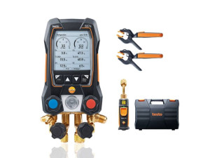 Elektroniczna oprawa zaworowa Testo 557s sondy temperatury Bluetooth