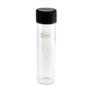 Probówka Szklana Płaska Z Nakrętką 40ml 25x145 Mm