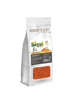 Royal Snack SuperFood DLA GRYZONI - marchew suszona - BIOFEED - 100g