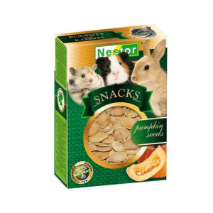 PRZYSMAKI DLA GRYZONI i królików - pestki dyni - NESTOR - 40g [OSPD]