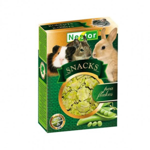 PRZYSMAKI DLA GRYZONI i królików - płatki grochu - NESTOR - 55g [OSPG]