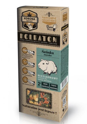 Kolbaton DLA GRYZONI - Świnka morska - KORONA NATURY - 120g