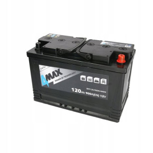 Akumulator 4Max 12V 120Ah/900A P+