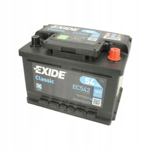 Akumulator EXIDE CLASSIC 54Ah 500A P+
