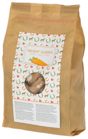 PRZYSMAKI DLA KONIA Delizia Classic, marchewka - KERBL - 1kg [325131]
