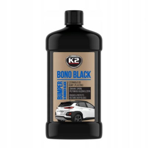 K2 Bono Black Czernidło Do Gumy I Plastiku 500 G