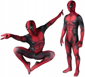 Strój Przebranie Kostium Deadpool Cosplay 170/176