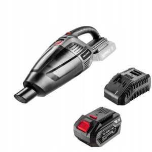 Odkurzacz Aku 2w1 + Aku 6 Ah + Ładowarka Graphite