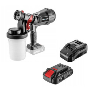 Pistolet Natryskowy Hvlp + Aku 2 Ah + Ładowarka