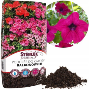 Podłoże do kwiatów balkonowych Sterlux Premium 20L