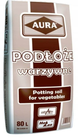 Specjalistyczne podłoże ziemia do warzywna 80l