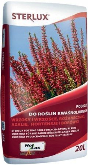 Sterlux Podłoże Ziemia do Kwaśnolubnych 20L