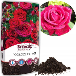 Sterlux Premium Podłoże Ziemia do róż 50l
