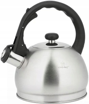 Czajnik Z Gwizdkiem 1,8l Stal Indukcja Gaz Kh3773