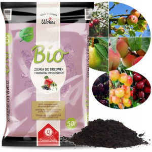 Ziemia Podłoże BIO Drzewek i Krzewów Owocowych 50L