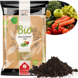 Ziemia Podłoże BIO Warzyw i Ziół Ekologiczna 50L