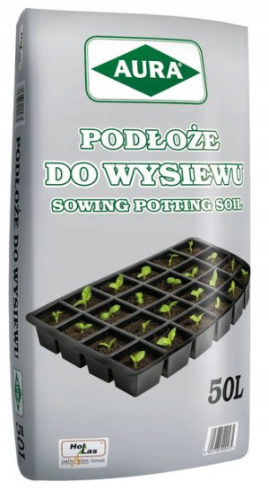 Ziemia Podłoże do Wysiewu i Pikowania AURA 50L