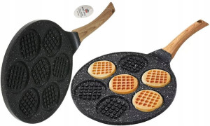 Patelnia Do Naleśników Pancakes Gofry Indukcja Gaz