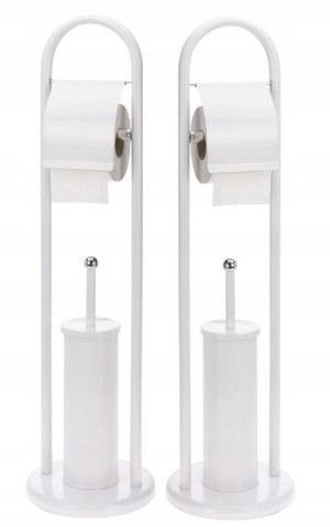 Chromowany Stojak Łazienkowy Szczotka Wc 3016wh
