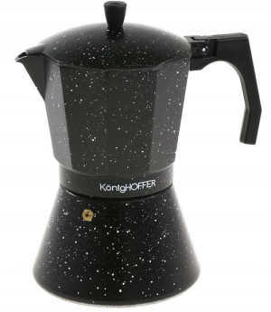 Kawiarka KonigHOFFER Black Granite Marble 450 ml