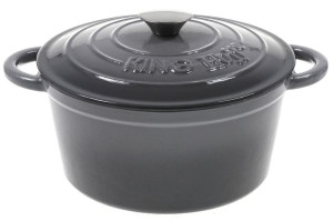 Garnek ŻELIWNY 24cm Kociołek EMALIA BRYTFANNA 2,4L