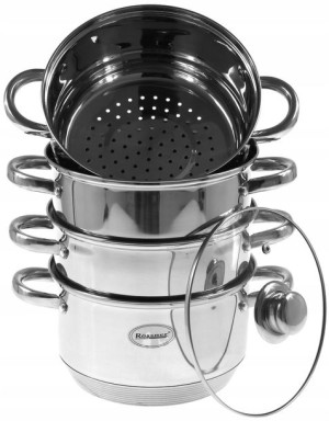 Garnek do Gotowania 3,5L. NA PARZE 5el. 20cm. 521
