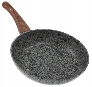 Patelnia 24 Granitowa Marmurkowa Indukcja Gaz