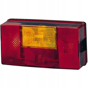 Lampa tył L (na żarówki, 12/24V, kierunkowskaz, św