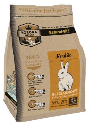 Karma Dla Królików - Korona Natury - 750g
