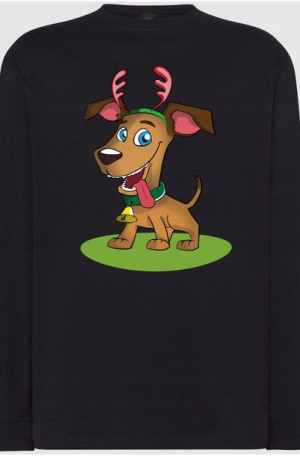 Pies Świąteczna Bluza Longsleeve Modna Rozm.XXL