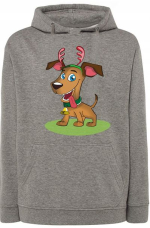 Pies Świąteczny Męska Bluza Modna r.3XL