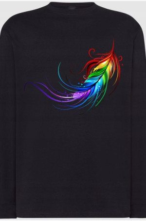 Pióro Kolorowa Bluza Longsleeve Rozm.L
