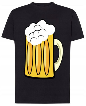 Piwo Lane Modny T-shirt Lato Modny Rozm.XS