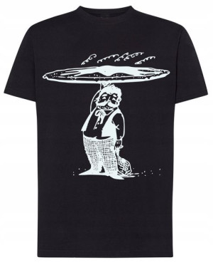 PIZZA MAN T-shirt Męski Modny Nadruk Rozm.3XL