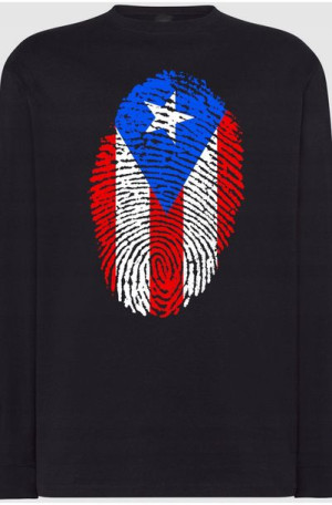 Portoryko Flaga Odcisk Bluza Longsleeve Rozm.L