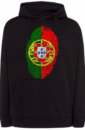 Portugalia Bluza Męska Odcisk PalcaModa r.XS