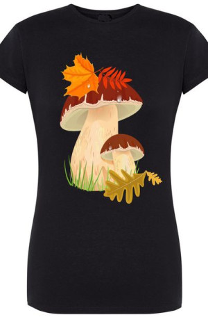 Prawdziwki Grzyby Damski T-Shirt Las Rozm.XL