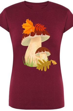 Prawdziwki Grzyby Damski T-Shirt Las Rozm.XXL